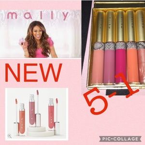 5-1 New Mally Beauty 5 piece mini lipgloss set!